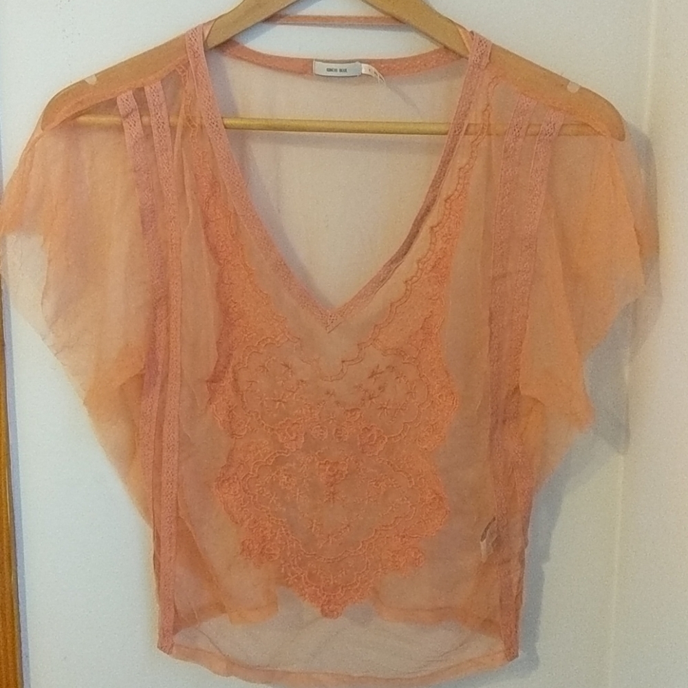 Kimchi Blue Sheer Shirt